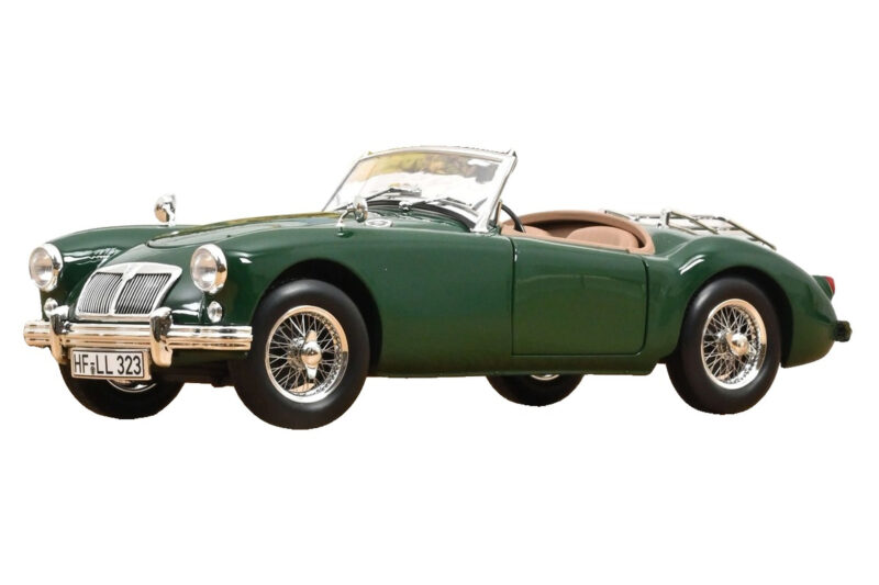 MG MGA British Racing Green Norev 1:18 182610 Métal