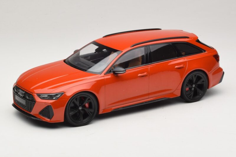 Audi RS6 C8 Avant Orange Métallisé Minichamps 1:18 Audi RS6 C8 Avant Orange Métallisé Minichamps 1:18 155018012 Métal
