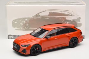 Audi RS6 C8 Avant Orange Métallisé Minichamps 1:18 155018012 Métal — image 6 sur 6