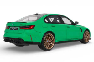 BMW M3 G80 CS Signal Green GT Spirit 1:18 GT976 Résine — image 2 sur 4