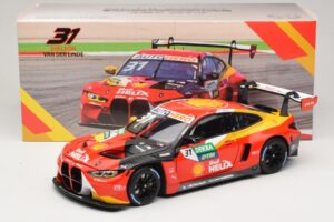 BMW M4 GT3 #31 Schubert Motorsport S. van der Linde Winner DTM Lausitzring 2022 Minichamps 1:18 113222031 Métal — image 8 sur 8