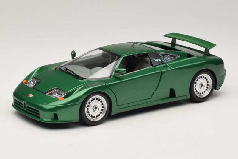 Bugatti EB110 Vert Métallisé Bburago 1:18 3003 Métal