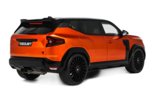 Dacia Duster Mk3 Redust Sport 4x2 Hybrid Metallic Orange Otto 1:18 OT1316 Résine — image 2 sur 4