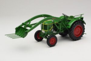 Deutz F2L 514 Tracteur Chargeuse Frontale Vert Minichamps 1:18 109144071 Métal
