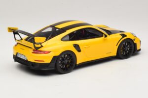 Porsche 911 GT2 RS 991.2 Nurburgring Lap Record Jaune GT Spirit 1:18 GT972 Résine — image 2 sur 6