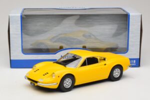 Ferrari Dino 246 GT Jaune MCG 1:18 MCG18168 Métal — image 6 sur 6
