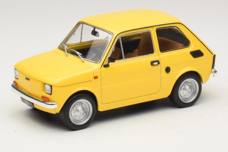 Fiat 126 Jaune MCG 1:18 Fiat 126 Jaune MCG 1:18 MCG18667 Métal