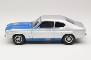 Ford Capri RS2600 Mk1 Silver Blue Minichamps 1:18 150089072 Métal — image 3 sur 6