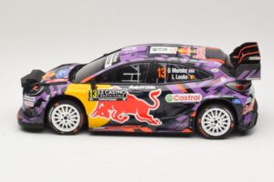 Ford Puma Rally1 #13 G. Munster / L. Louka Rally Monte Carlo 2025 IXO 1:18 18RMC231B Métal — image 3 sur 6