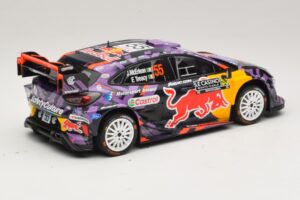 Ford Puma Rally1 #55 J. McErlean / E. Treacy Rally Monte Carlo 2025 IXO 1:18 18RMC231A Métal — image 2 sur 6