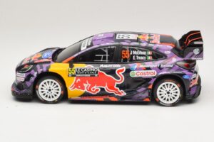 Ford Puma Rally1 #55 J. McErlean / E. Treacy Rally Monte Carlo 2025 IXO 1:18 18RMC231A Métal — image 3 sur 6