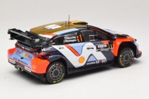 Hyundai i20 N Rally1 #1 T. Neuville / M. Wydaeghe Safari Rally Kenya 2025 IXO 1:18 18RMC247B Métal — image 2 sur 6