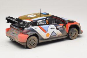 Hyundai i20 N Rally1 #8 O. Tanak / M. Jarveoja Safari Rally Kenya 2025 IXO 1:18 18RMC247A Métal — image 2 sur 6