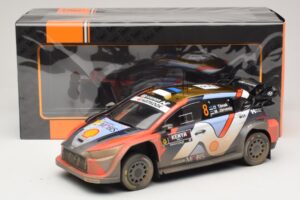 Hyundai i20 N Rally1 #8 O. Tanak / M. Jarveoja Safari Rally Kenya 2025 IXO 1:18 18RMC247A Métal — image 6 sur 6