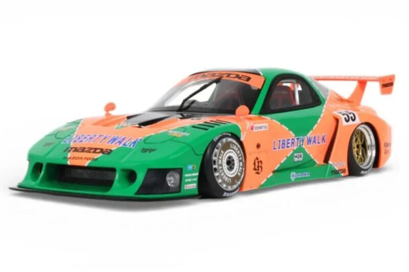 Mazda RX-7 FD3S LB-Works LB Super Silhouette Renown Bi-Color GT Spirit 1:18 Mazda RX-7 FD3S LB-Works LB Super Silhouette Renown Bi-Color GT Spirit 1:18 GT568 Résine
