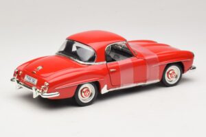 Mercedes 190 SL W121 Coupé Rouge ERTL 1:18 7465 Métal — image 2 sur 6