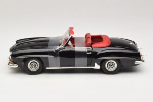 Mercedes 190 SL W121 Roadster Noir ERTL 1:18 7464 Métal — image 3 sur 6