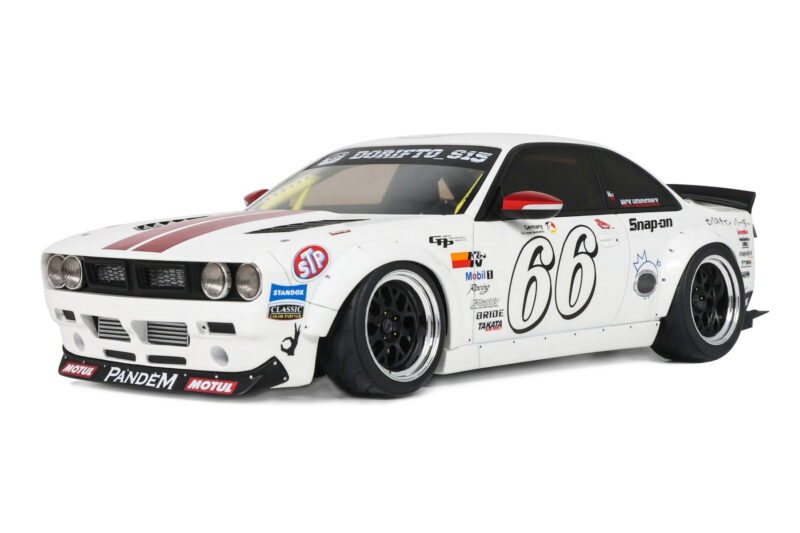 Nissan Silvia S14 Rocket Bunny Boss White Otto 1:18 Nissan Silvia S14 Rocket Bunny Boss White Otto 1:18 OT1240 Résine