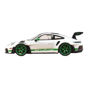 Porsche 911 992 GT3 RS Tribute to Carrera RS Blanc Python Green Norev 1:12 127535 Métal — image 3 sur 4