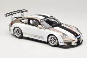 Porsche 911 997 GT3 Cup Blanc Avec Bandes 2008 Minichamps 1:18 WAP0210130C Métal — image 6 sur 8