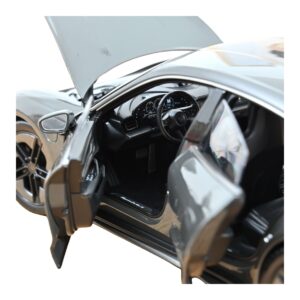 Porsche Taycan Turbo S Slate Grey Neo Norev 1:18 187654 Métal — image 4 sur 5