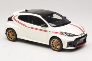 Toyota GR Yaris TGR Italy Édition Limitée Pure White Otto 1:18 OT1183 Résine — image 4 sur 6