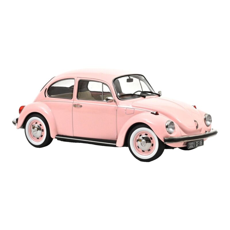 Volkswagen 1303 Pastel Pink New Baby Gift Norev 1:18 188677 Métal