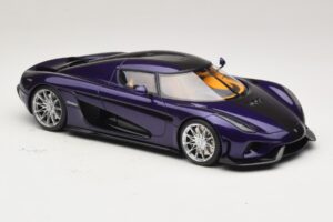 Koenigsegg Regera Violet GT Spirit 1:18 GT973 Résine — image 4 sur 6