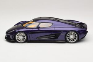 Koenigsegg Regera Violet GT Spirit 1:18 GT973 Résine — image 3 sur 6