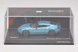 Aston Martin V12 Zagato Alba Blue Minichamps 1:43 437137222 Métal — image 4 sur 5