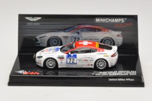 Aston Martin V8 Vantage #72 24 Hours of Nurburgring 2009 Minichamps 1:43 437091372 Métal