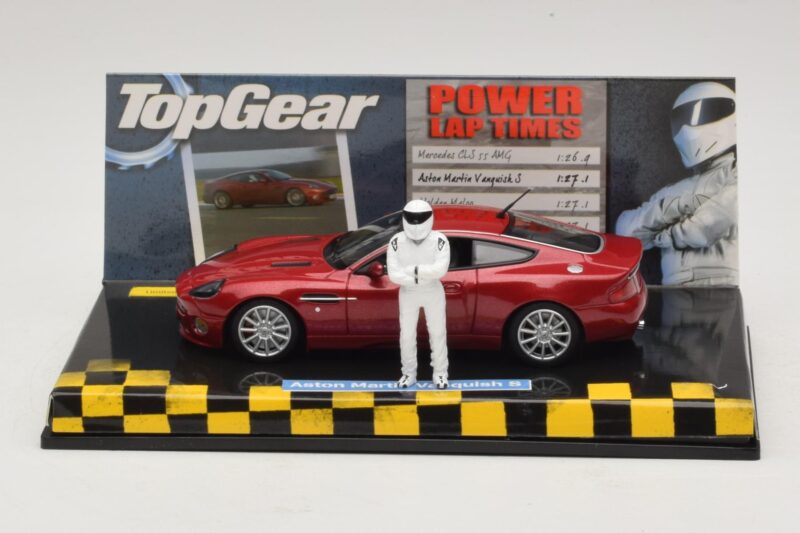 Aston Martin Vanquish S Rouge Top Gear Avec Figurine Minichamps 1:43 Aston Martin Vanquish S Rouge Top Gear Avec Figurine Minichamps 1:43 519431372 Métal