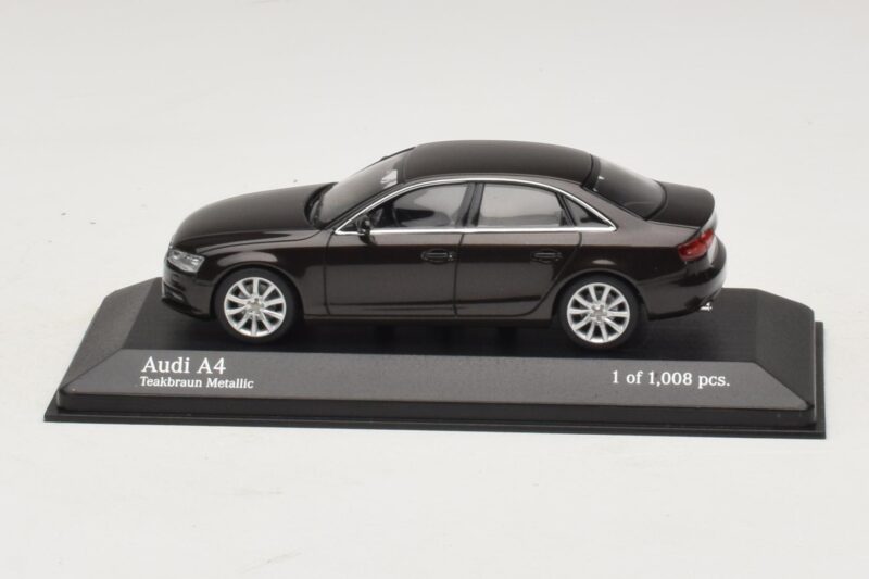 Audi A4 B8 Marron Métallisé Minichamps 1:43 410011000 Métal
