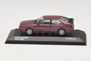 Audi Quattro Marron Métallisé Minichamps 1:43 430019429 Métal