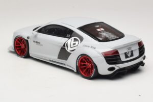 Audi R8 42 Liberty Walk Blanc GT Spirit 1:18 GT325 Résine — image 5 sur 6