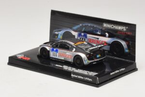 Audi R8 LMS GT3 #111 Metha / Breslin Black Falcon 24 Hours of Nurburgring 2010 Minichamps 1:43 437101911 Métal — image 3 sur 5