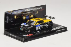 Audi R8 LMS GT3 #2 24 Hours of Nurburgring 2010 Minichamps 1:43 437101902 Métal — image 2 sur 5