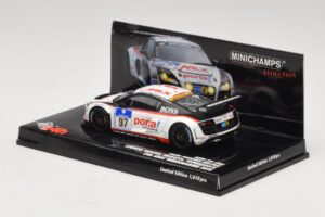 Audi R8 LMS GT3 #97 Phoenix Racing 24 Hours of Nurburgring 2010 Minichamps 1:43 437101997 Métal — image 3 sur 5