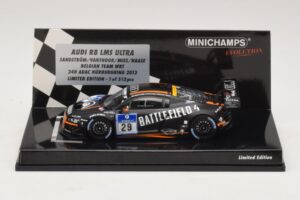 Audi R8 LMS Ultra #29 Team WRT Sandstorm L. Vanthoor 24 Hours of Nurburgring 2013 Minichamps 1:43 437130129 Métal