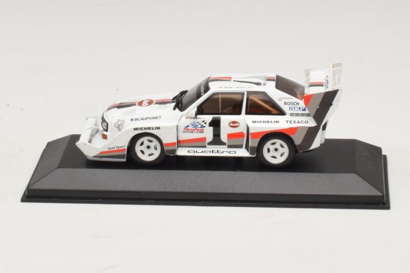 Audi Sport Quattro S1 #1 W. Rohrl Pikes Peak International Hill Climb Winner Record 1987 Minichamps 1:43 410871201 Métal