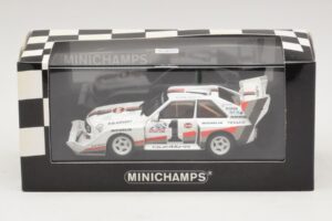 Audi Sport Quattro S1 #1 W. Rohrl Pikes Peak International Hill Climb Winner Record 1987 Minichamps 1:43 410871201 Métal — image 4 sur 4
