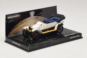 Audi Typ A Phaeton Blanc Bleu Minichamps 1:43 437019032 Métal — image 2 sur 5