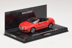 Bentley Continental GTC Speed Rouge Minichamps 1:43 436139061 Métal — image 2 sur 4