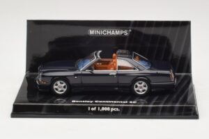Bentley Continental SC Bleu Foncé Minichamps 1:43 436139990 Métal