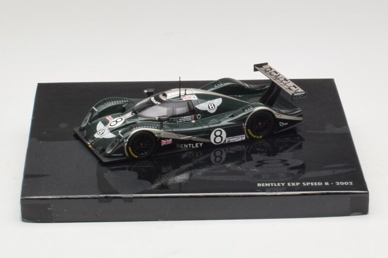 Bentley EXP Speed 8 LMP900 #8 A. Wallace / B. Leitzinger 24 Hours of Le Mans 2002 Minichamps 1:43 403021308 Métal