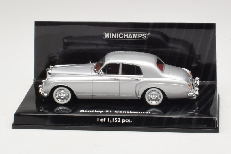 Bentley S1 Continental Argent Minichamps 1:43 436139552 Métal