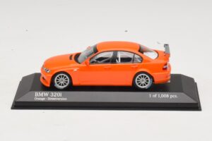 BMW 320i E46 Version Route Orange Minichamps 1:43 400052400 Métal