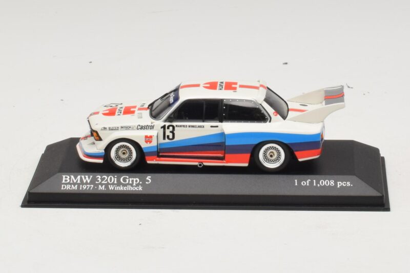 BMW 320i Group 5 #13 M. Winkelhock DRM 1977 Minichamps 1:43 BMW 320i Group 5 #13 M. Winkelhock DRM 1977 Minichamps 1:43 400772313 Métal