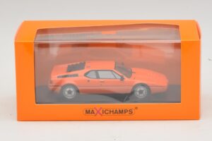 BMW M1 Orange Maxichamps 1:43 940025020 Métal — image 4 sur 4