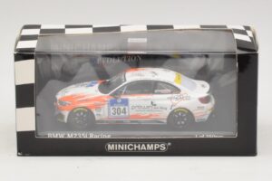 BMW M235i Team Rent2drive #304 Ackermann / Wishkirchen 24 Hours of Nurburgring 2015 Minichamps 1:43 437152504 Métal — image 4 sur 4
